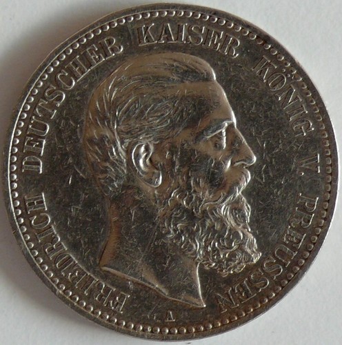 Preussen mark 1888 silber - 1888,,