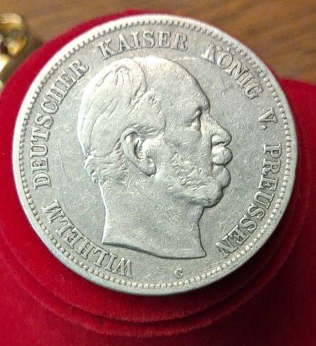Mark preußen wilhelm - mark, 1876