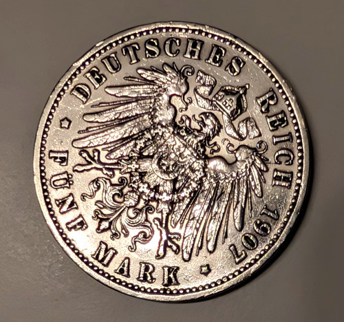 Reichsmark 1907 silber - 1907,
