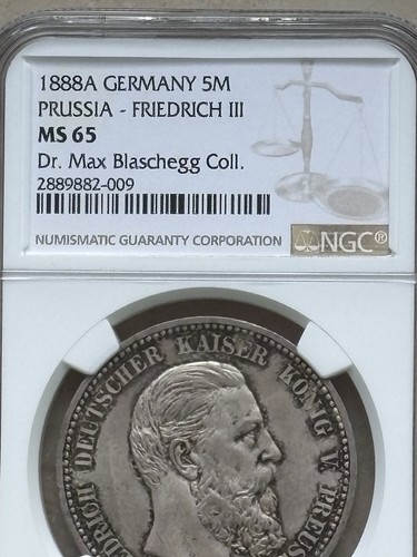 Mark 1888 preußen friedrich - 5,