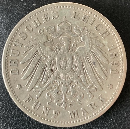 Kaiserreich mark 1891 a - kaiserreich,