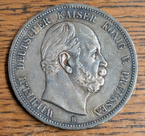 Silber münze preussen - rm,