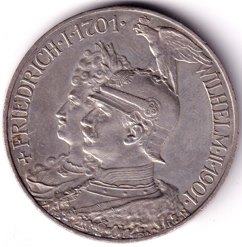 Preußen 1901 5 mark - 1901, a