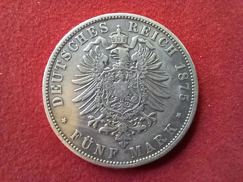 Preußen mark 1875 a - 1875,