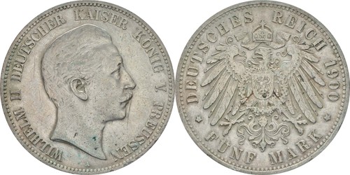 Preußen mark 1900 104 - preußen:5,