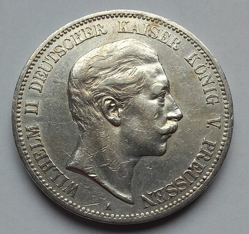 Mark preußen 1908 wilhelm - 5,