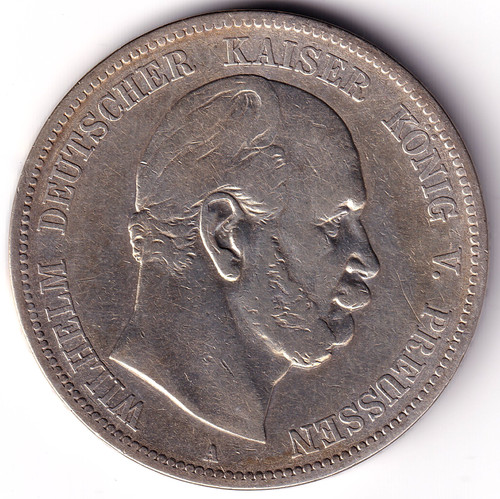 Preussen 1874 5 mark - 1874,