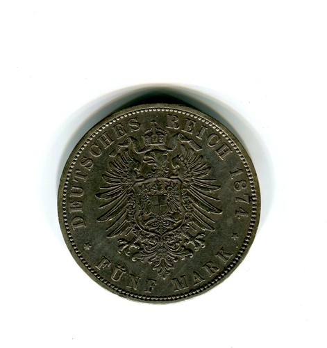Preußen mark wilhelm 1874 - preußen, 5