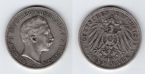 Preussen mark 1895 - 1895, a