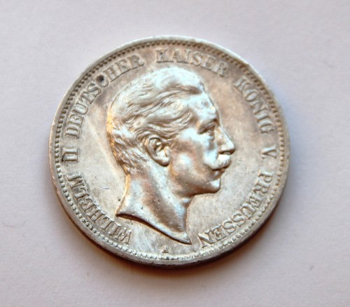 Mark 1908 silber münze - 5, 1908,