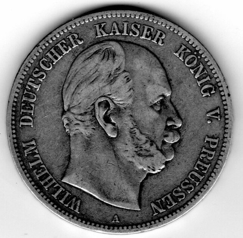 Kaiserreich mark 1874 a - 5,