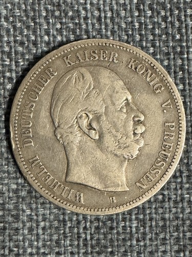 Mark 1876 preußen wilhelm - b,