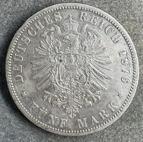 Mark 1876 preussen - 5, wilhelm