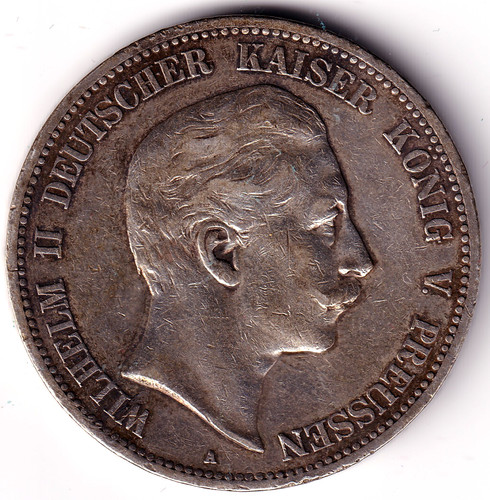 Preussen 1907 5 mark - preussen, a
