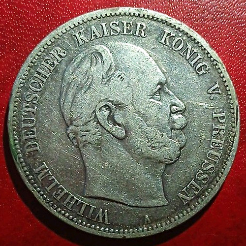 Deutsches reich mark 1874 a - deutsches,