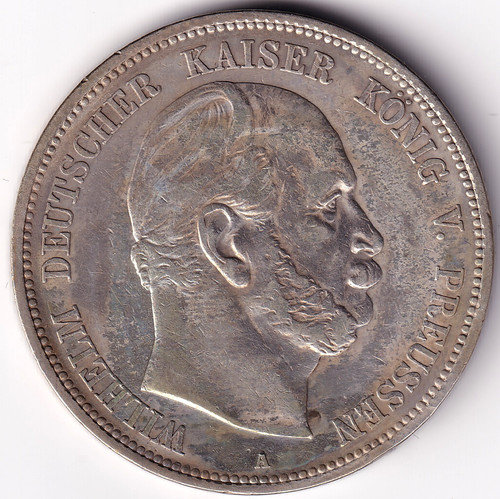Preussen 1874 5 mark - preussen, a