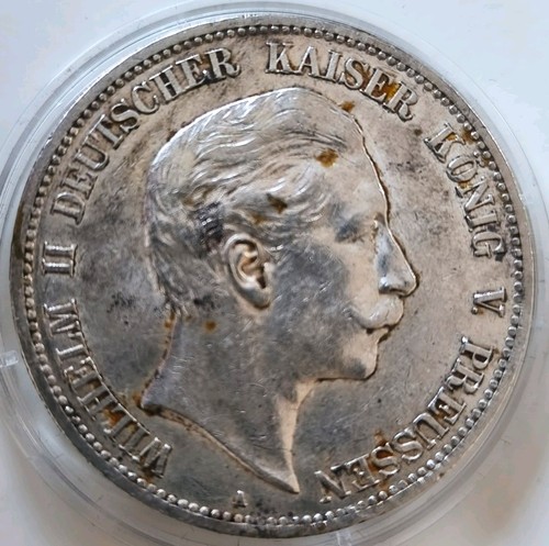 Preußen mark silber 1907 a - mark,